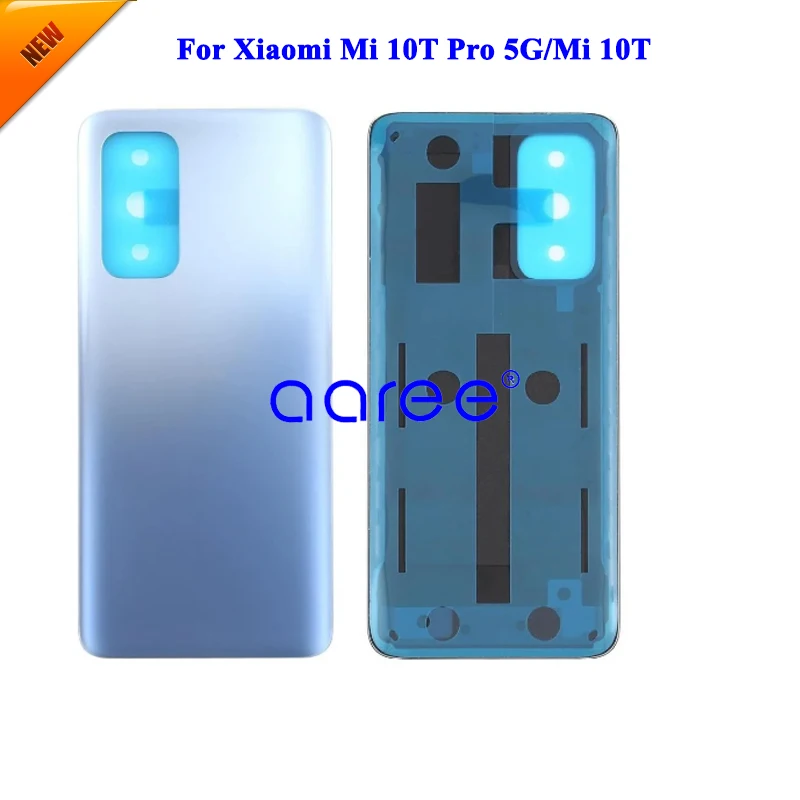 Battery Cover For xiaomi Mi 10T Pro 5G Back Cover Back Housing For Mi 10T Back Cover Back Housing Door With adhesive