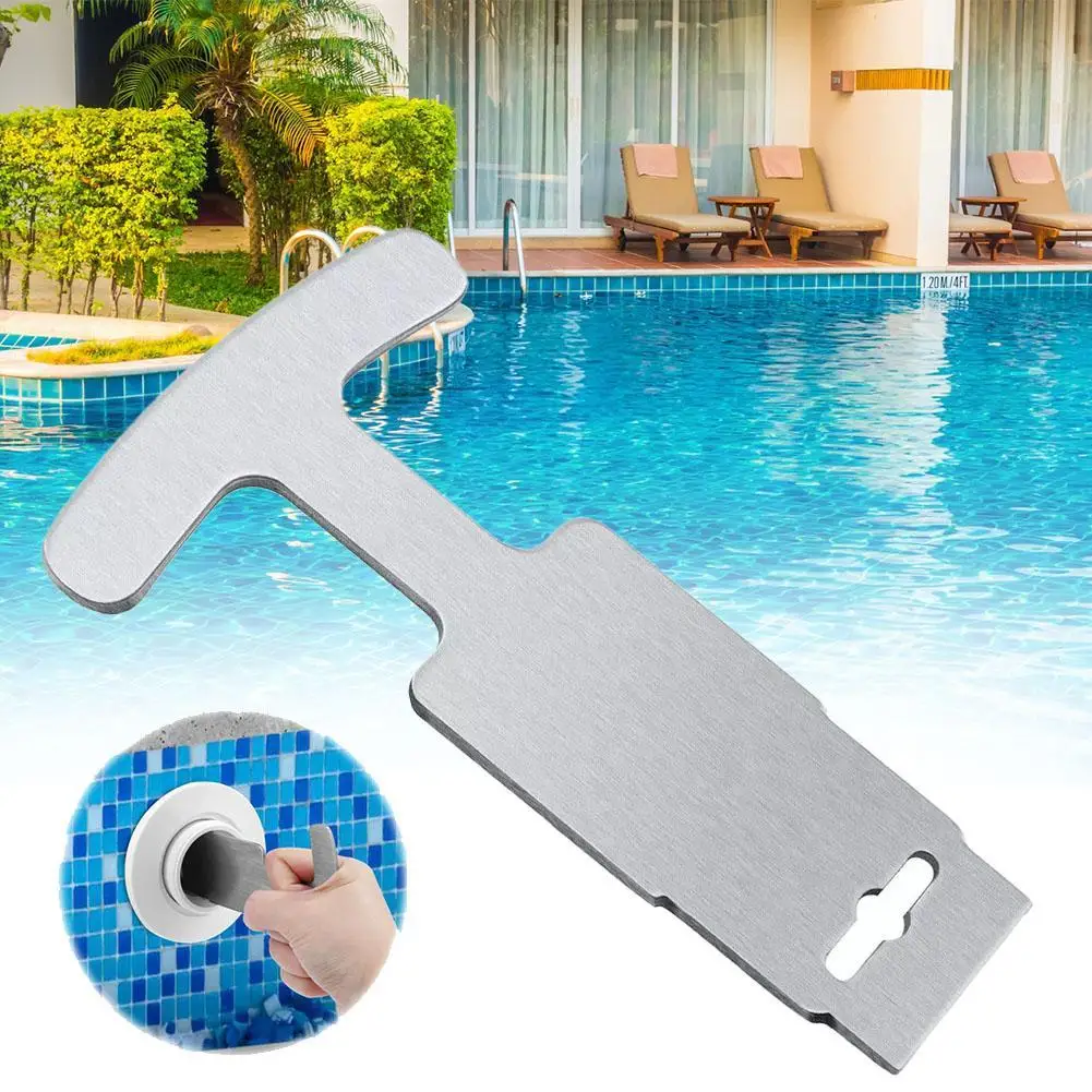 

Pool Plug Removal Tool Multifunctional Corrosion-resistant Convenient Time-saving Efficient Metal Removal Tool