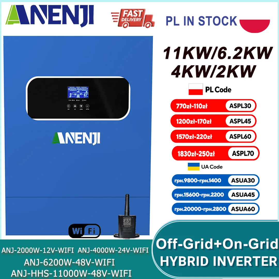 11KW 6.2KW 4KW 2KW …