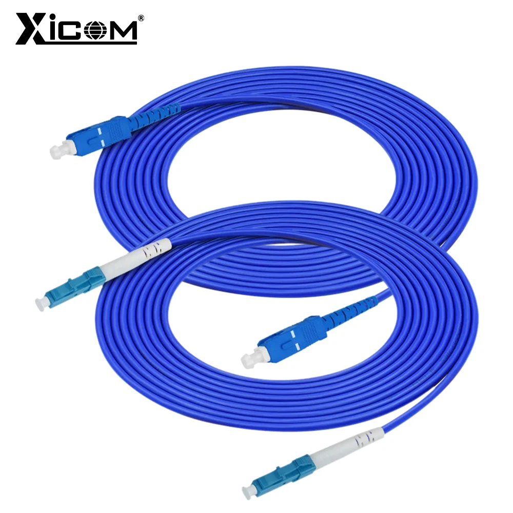cabo-de-fibra-Optica-blindado-xicom-monomodo-simplex-lc-lc-sc-sc-retardante-de-chamas-resistente-a-roedores-kevlar-ftth-1m-30m