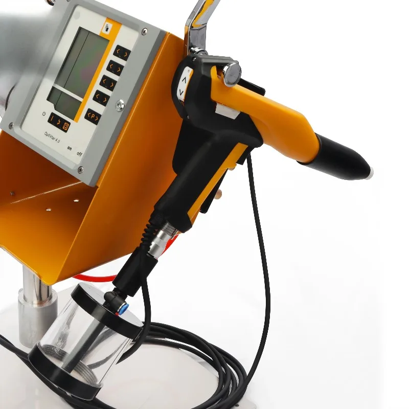 Customized Hot Adjustable Voltage Laboratory Powder Coating Unit with Powder Gun New Condition for Steel Substrates