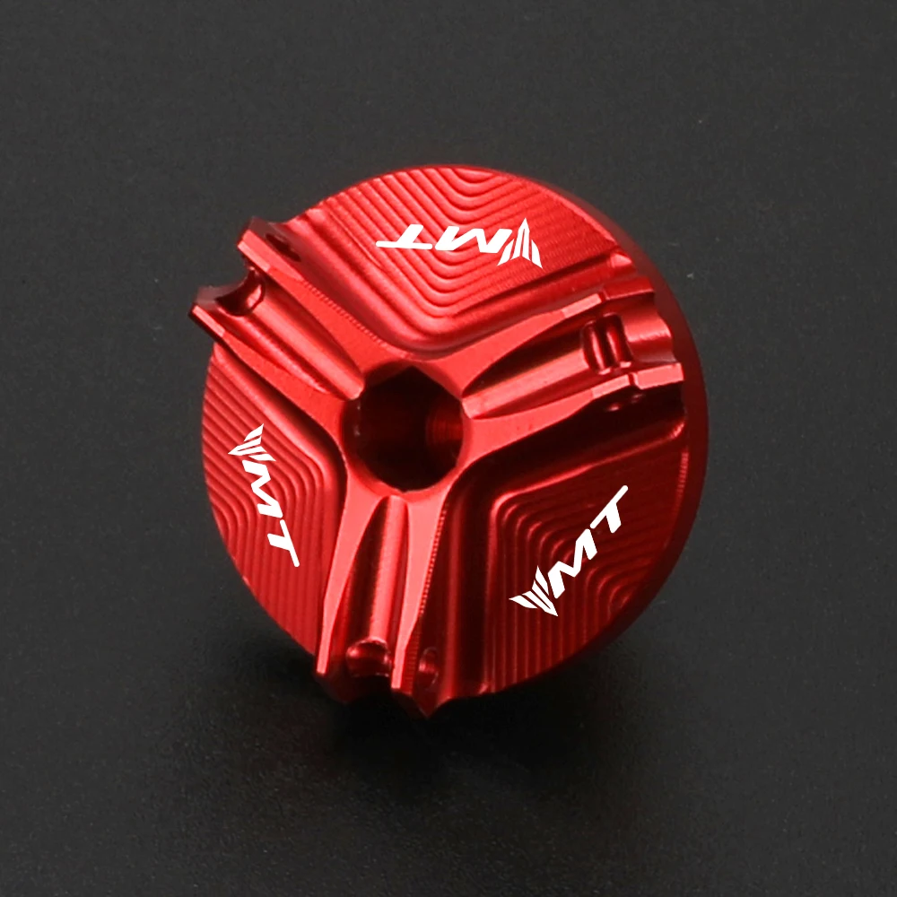 Motorcycle Engine Oil Filler Cup Plug Cover Cap Screw For YAMAHA MT07 MT 01 03 07 10 25 MT03 MT-03 MT-07 MT-10 MT10 MT25 Fazer