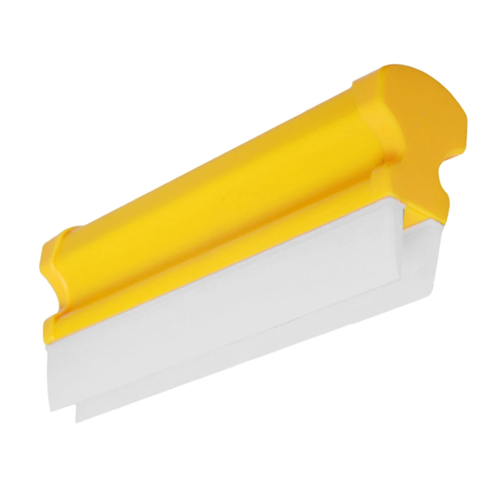 

Double Row 20cm Yellow Car Cleaning Wiper Small Squeegee Windshield Windows Mirrors Glass Cleaner Tool Efficient