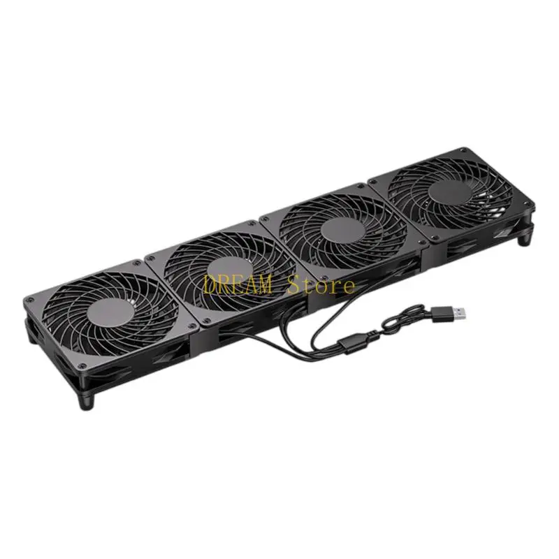 5V USB Router Fan 120MM Cooling Fan Brushless Portable Cooling Fan Replacement Best Sale