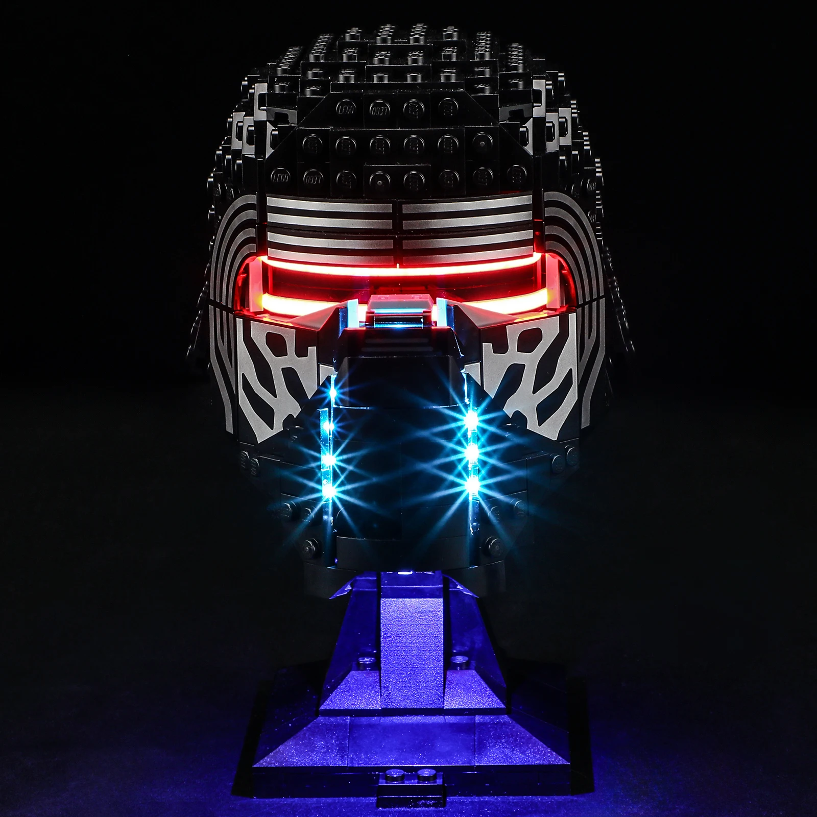 (Alleen LED-licht zonder stenen) 75415 Kylo Ren-helmideeën (exclusief bouwstenen kits sets model)