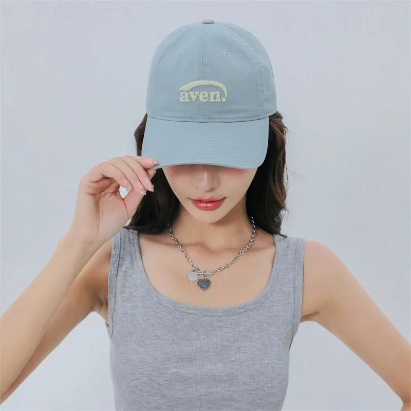 

High quality three-dimensional letter embroidered soft top baseball cap for men and women travel shade cap