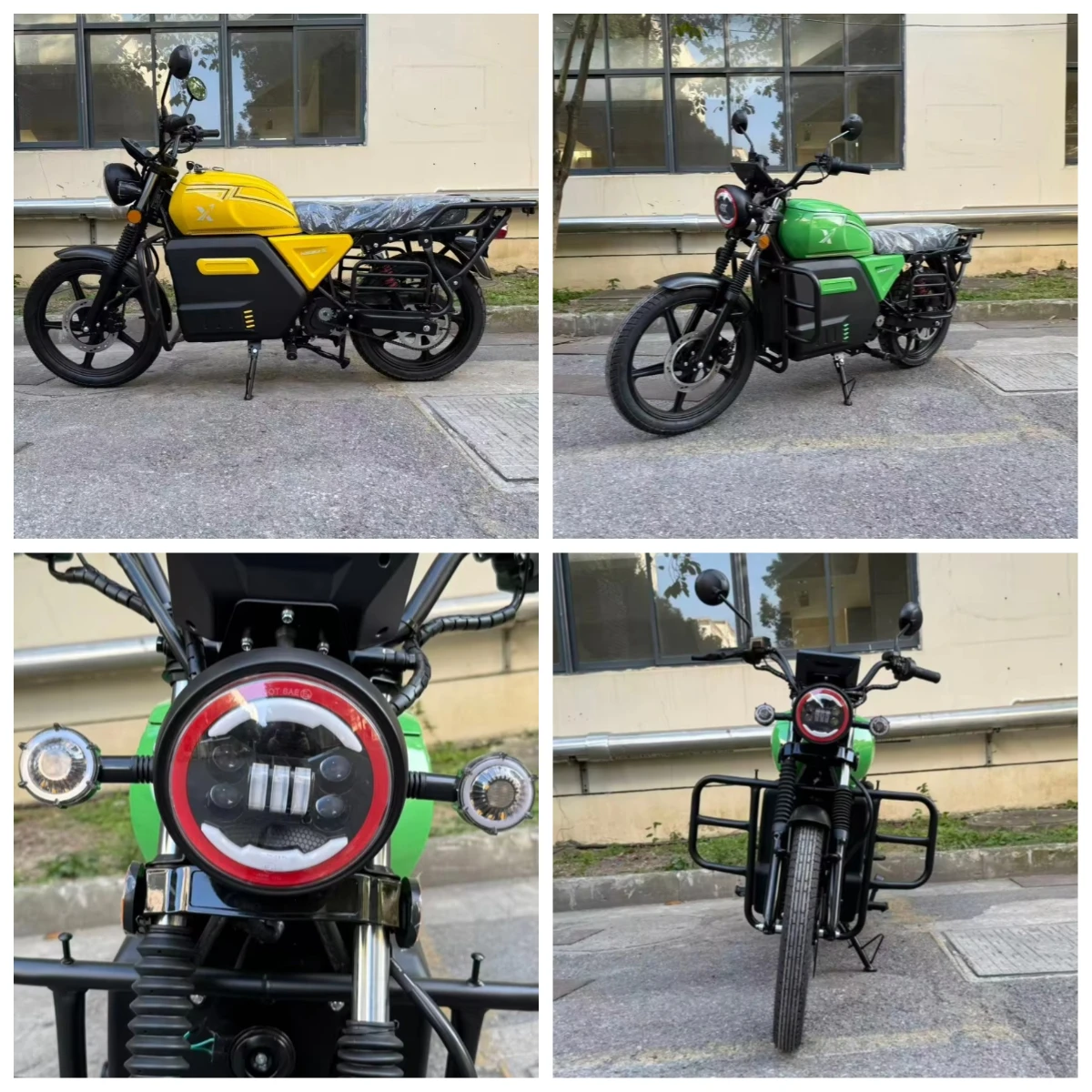 

Krono Wild Factory Directly Wholesale Two-Wheeled Electric Motorcycle 4000W Central Motor 80km/h 72V Ebike