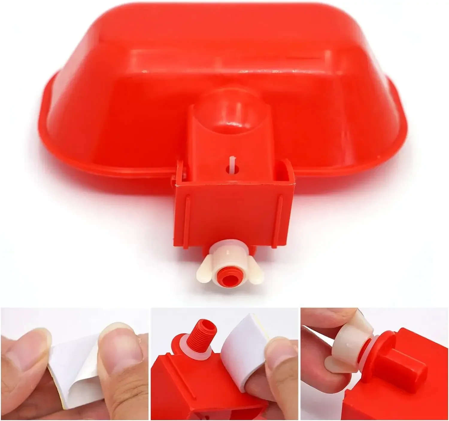 Large Automatic Poultry Drinker, Chicken Drinking Cup, Anti-Leakage System, Drinker for Chickens, Pigeons, Ducks, Geese, Turkeys