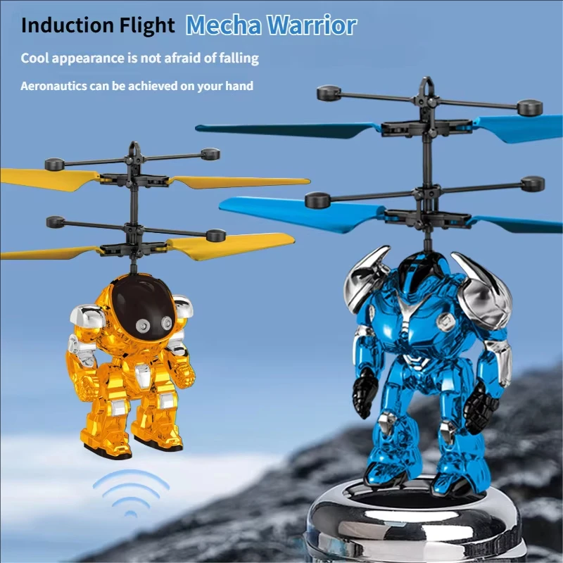 Indukcyjny unoszący się robot zabawka STEM, latający model samolotu z technologią automatycznego wykrywania, energooszczędne zabawki edukacyjne dla dzieci na urodziny.