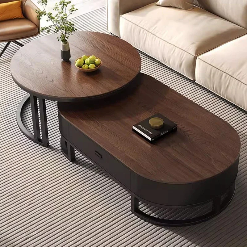 

Modern Luxury Coffee Table Nordic Design Storage Coffee Tables Unique Aesthetic Mesa De Centro Sala Living Room Furniture