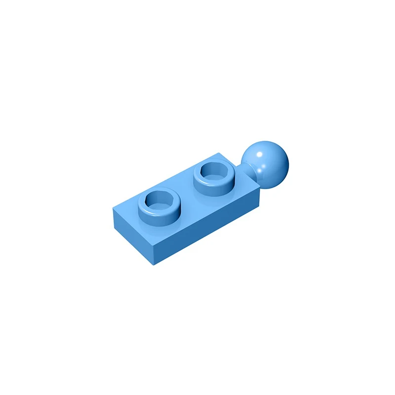 MOC PARTS GDS-852 Plate, Modified 1 x 2 with Tow Ball on End compatiblewith lego 22890 children\'s toys Assembles Building Blocks