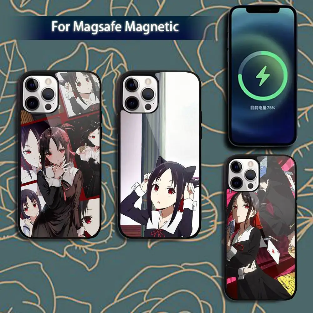 

K-Kaguya-sama Phone Case For iPhone 17,16,15,14,13,12,11,Pro,Max,Plus,Mini,Magsafe,Magnetic Wireless Charging Case
