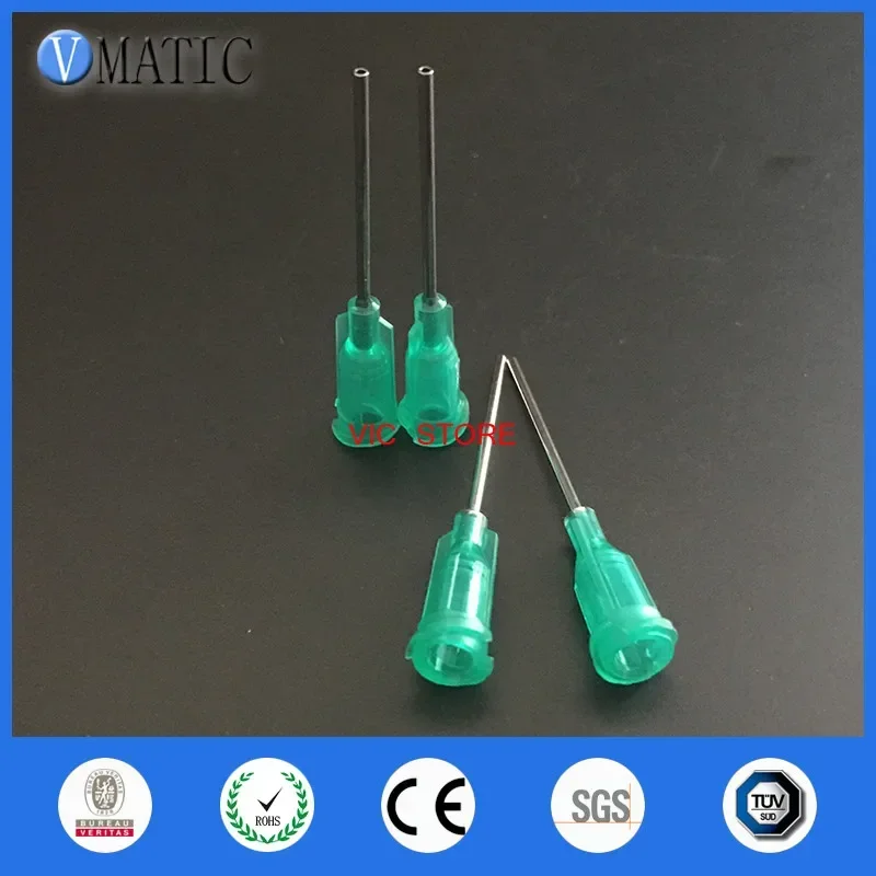 Free Shipping 1-1/2 Inch 1.5 Inch 18G TE Premier Dispensing Needle Dispense Syringe Needle Tips