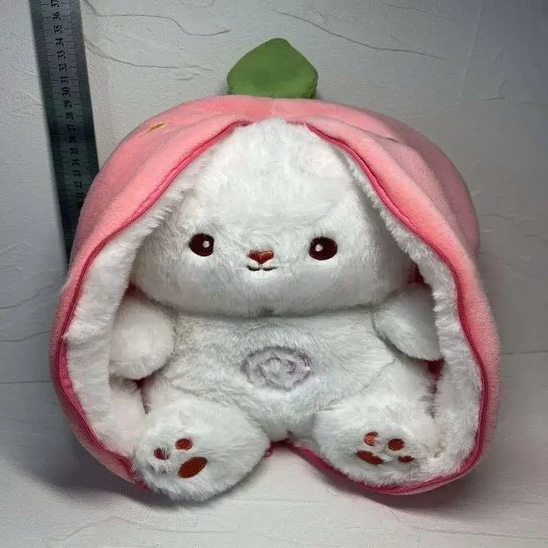 The new four-speed movement will breathe and glow, cute koala sucking strawberry radish rabbit children\'s soothing doll