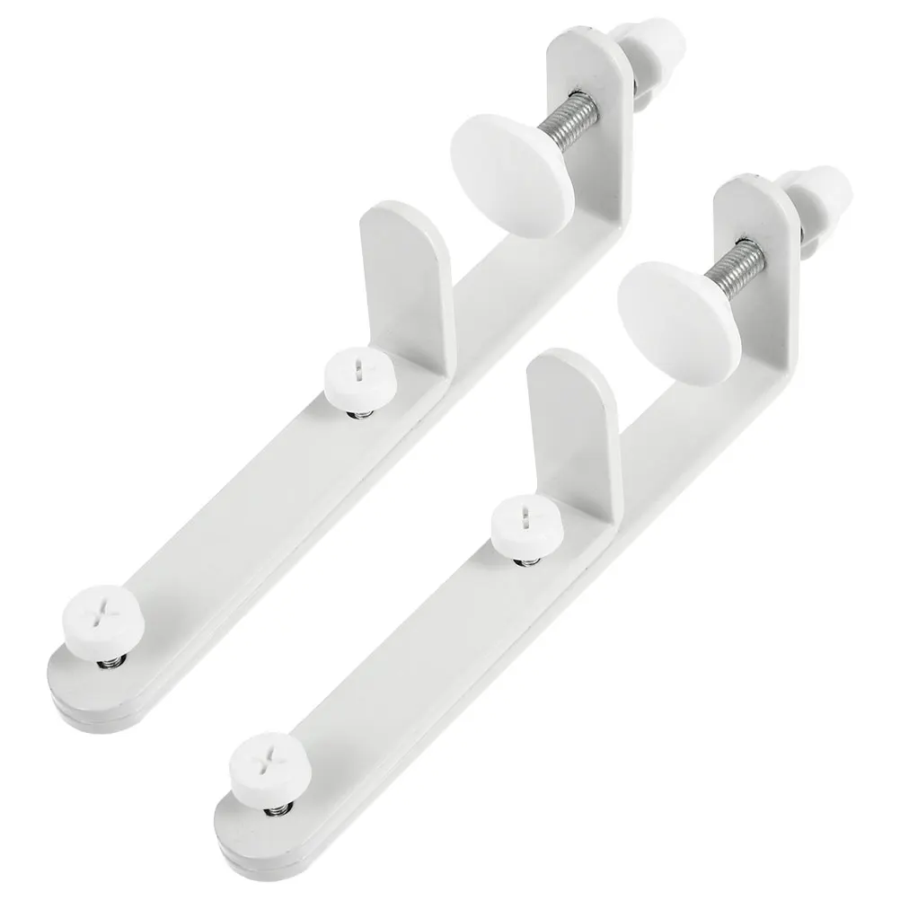 

2Pcs Versatile Pegboard Desk Support Tabletop Holder Easy Assembly Durable Connection