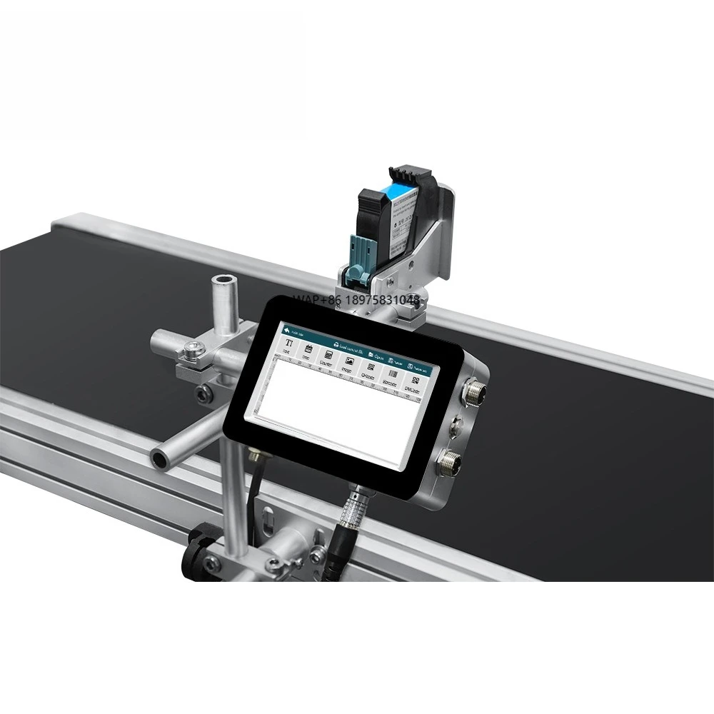 Easy to Operate Multi Language Continuous Online Automatic TIJ Printer Marking Printing Machine