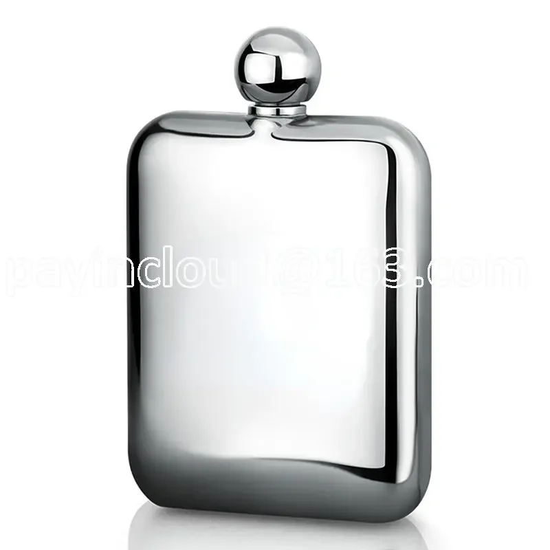 Modern Stainless Steel Wine Pot Outdoor Carry Small Wine Pot 304 Steel Wine Pot Men's Creative Gift