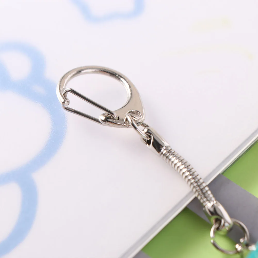 PVC Fingertip Button Keychain Fingertip Button Mechanical Keyboard Button Keychain Axle Tester Colorful Light