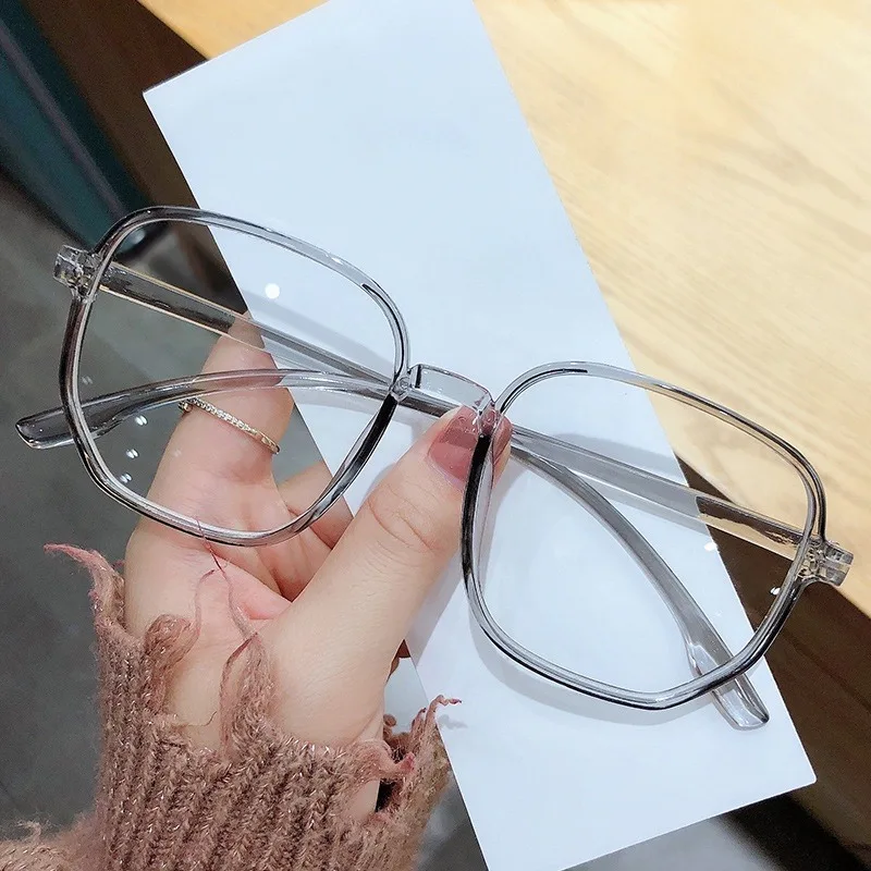 

Fashion Anti-Blue Anti-Radiation Glasses Polygonal Eyeglass Frame Women Fashion Eyeglasses