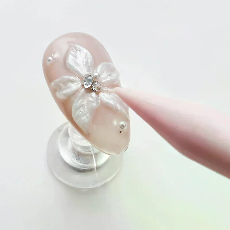 Haste de agitação de silicone de cabeça dupla caneta de escultura de unhas escova multiuso 3d arte do prego gel polonês mistura de cores vara manicure