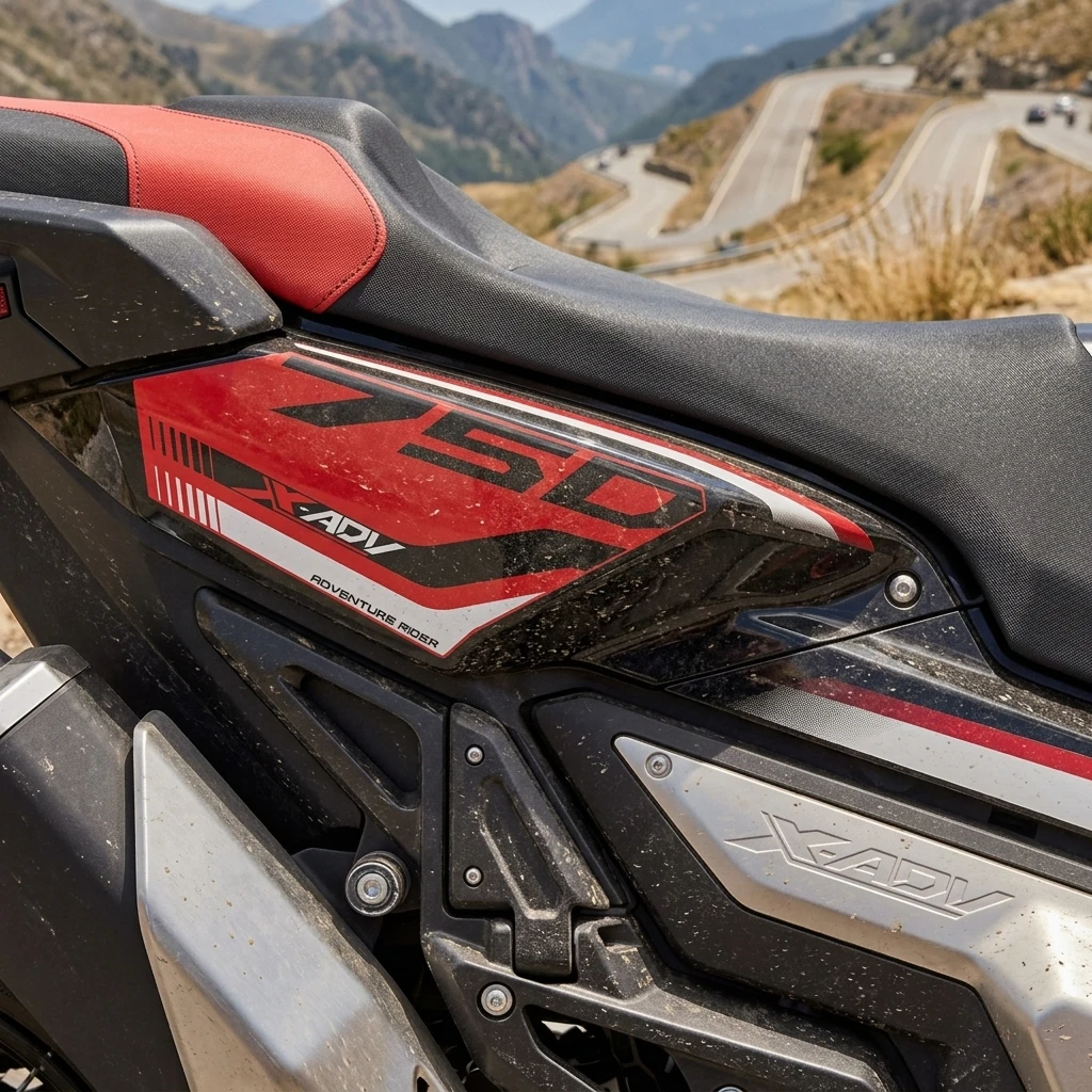 

For Honda X-ADV 750 2017-2020 Motorcycle Tail Fairing Decal Kit