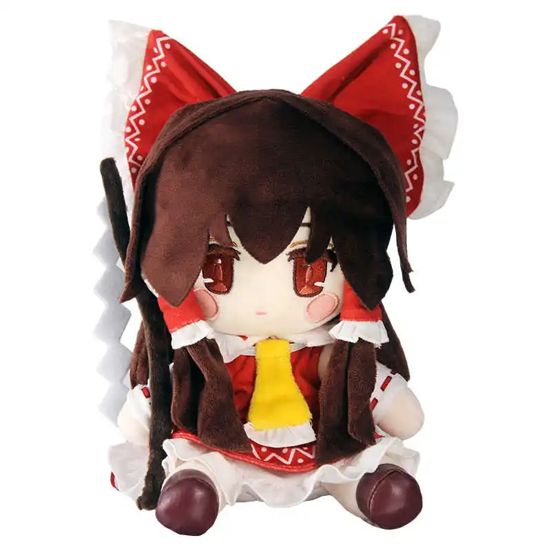

Cute Hakurei Reimu Series Touhou Project Girl Fumo Sitting Pillow Cosplay Cartoon Kawaii Anime Halloween Xmas Gifts