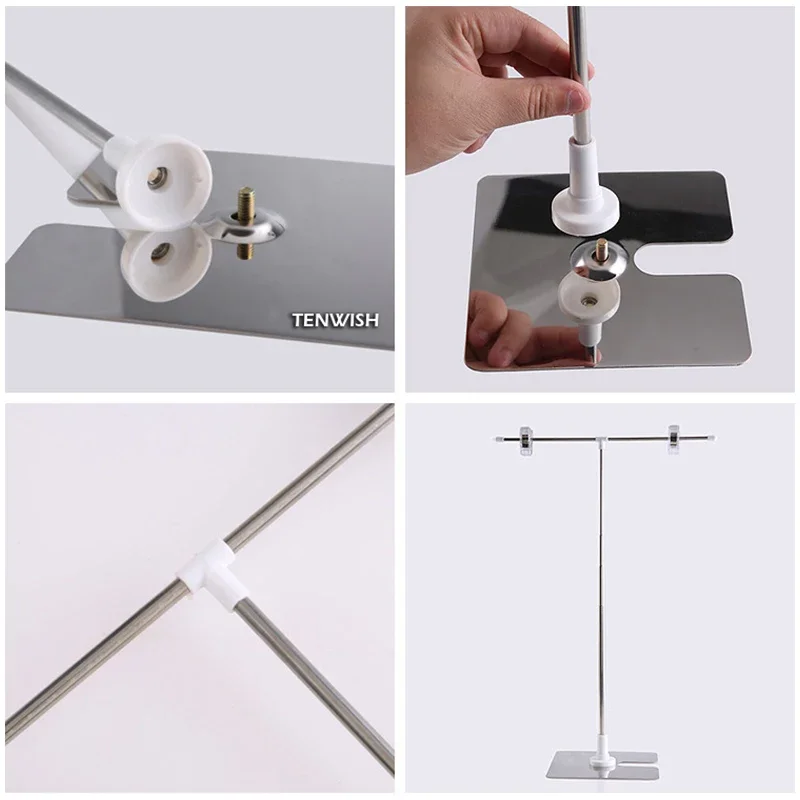 TENWISH-Tabletop Backdrop Stand, Backgound Suporte para Estúdio Fotográfico, Cena de Vídeo, Cartaz Titular, Billboard Display Rack