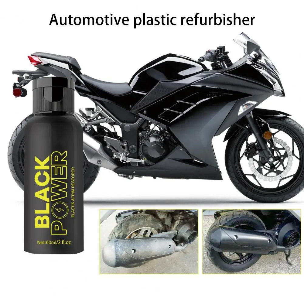 Effective Refurbish Plastic Cleaner Renovator Waterproof Plastic Refurbishing Agent Anti-scratch Motorcycle Supplies