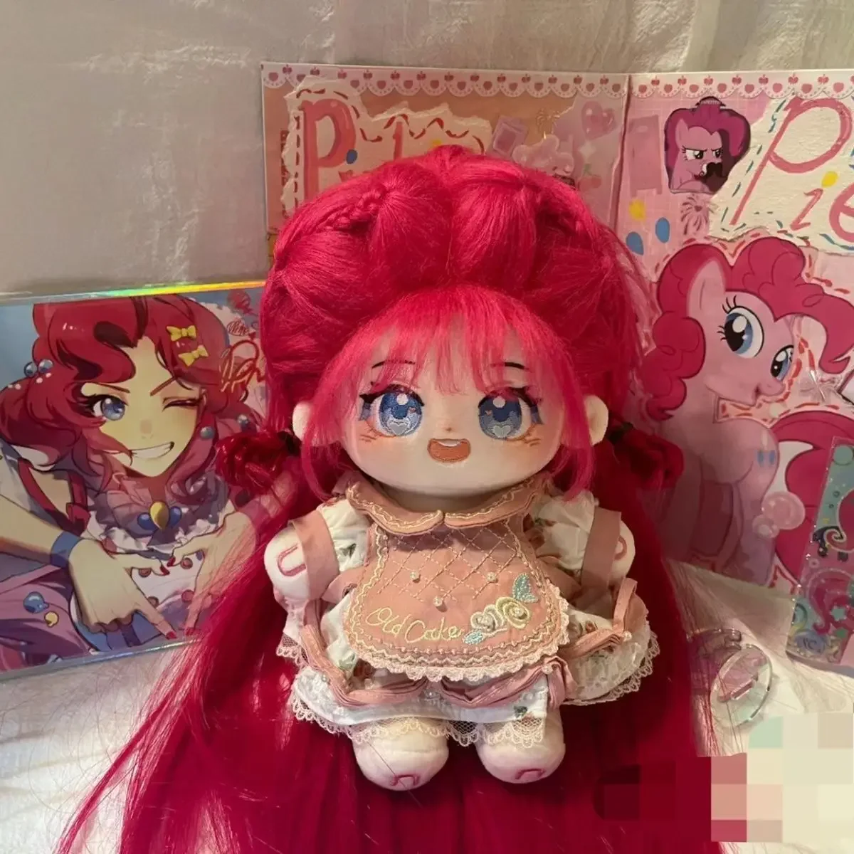 Kawaii Girl AttributePlush Doll Skeleton Body Anime Role Dress Up Cotton Stuffed Plushie Toys Cosplay Xmas Gift