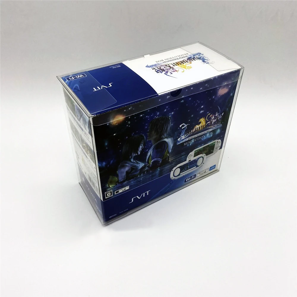 1 Box Protector For PSV2000 Final Fantasy  Special Edition Clear Display Case Collect Box