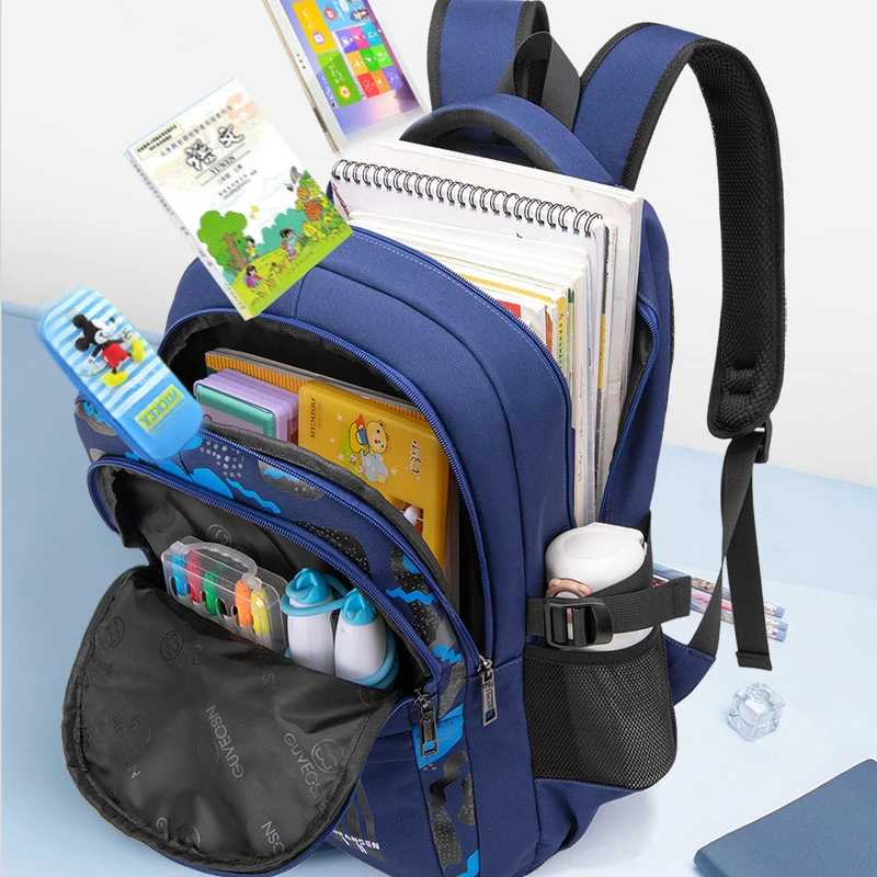 Kinder Rucksack Kinder Schultaschen Für Jungen Mädchen Schulrucksack Astronaut Muster Wasserdichte Schultasche Büchertasche Mochila Infantil