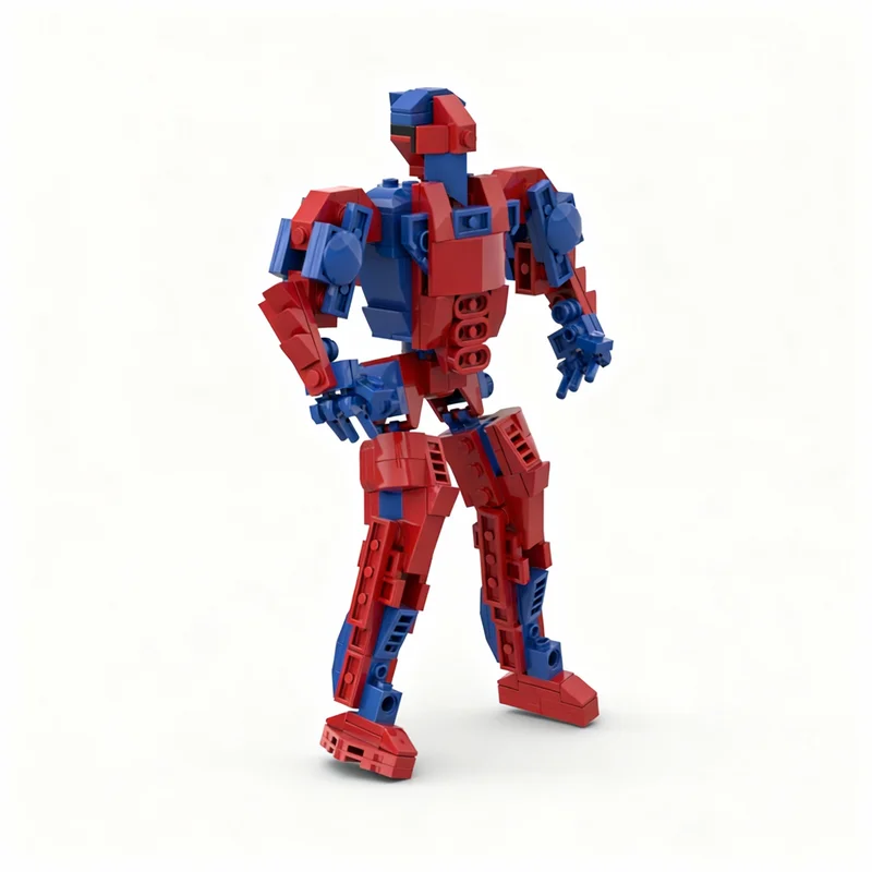 

223pcs MOC Mech Model 1 Freestyle Building Blocks Construction Toy Christmas Gifts DIY Creative Idea Education Assemble Birthday