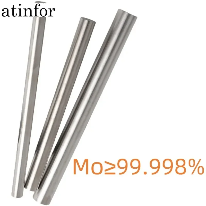 atinfor 1PC high-purity molybdenum rod/electrode/Mo ≥ 99.99%/experimental research/customization