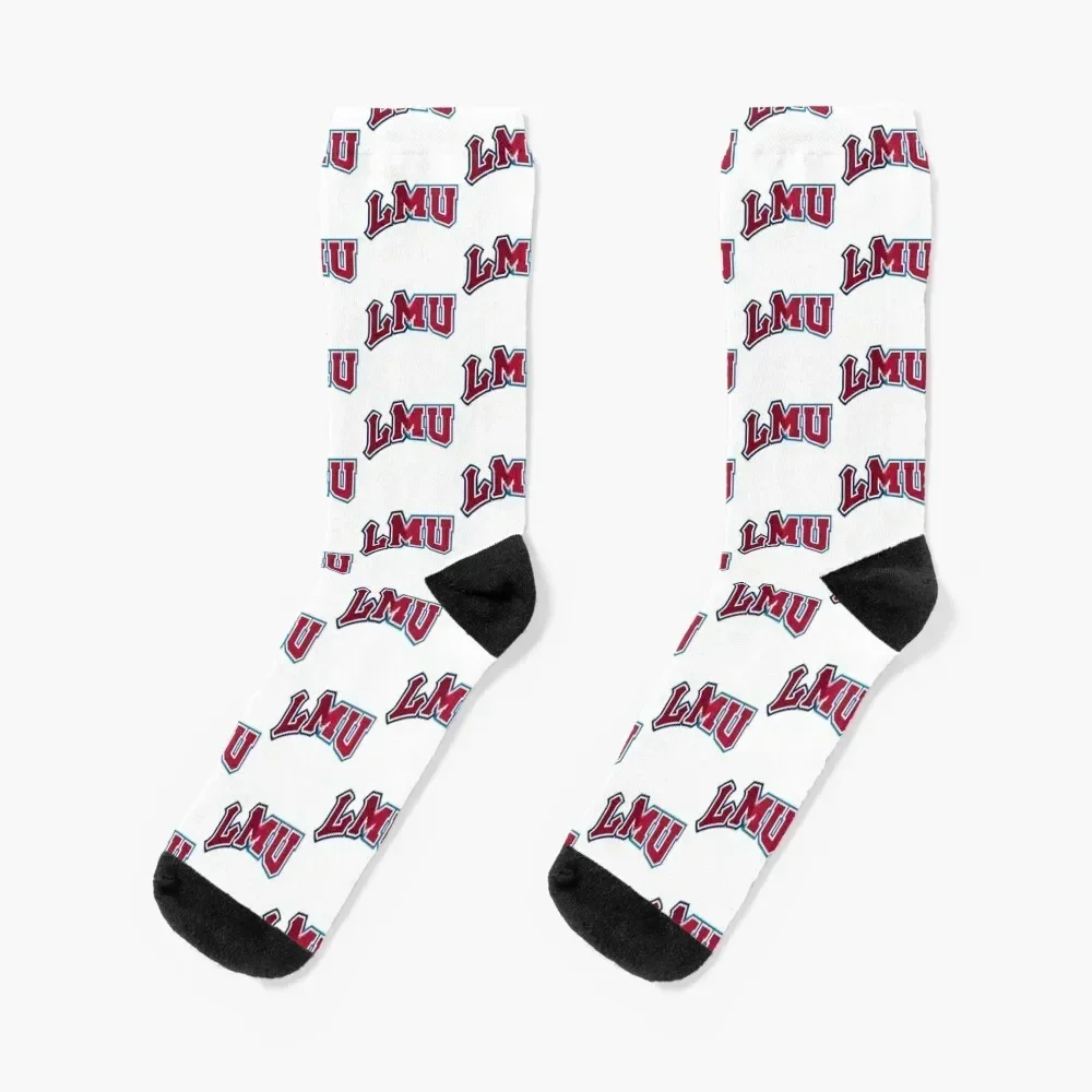 

LMU Logo Transition Socks football FASHION short golf Men Socks Women's