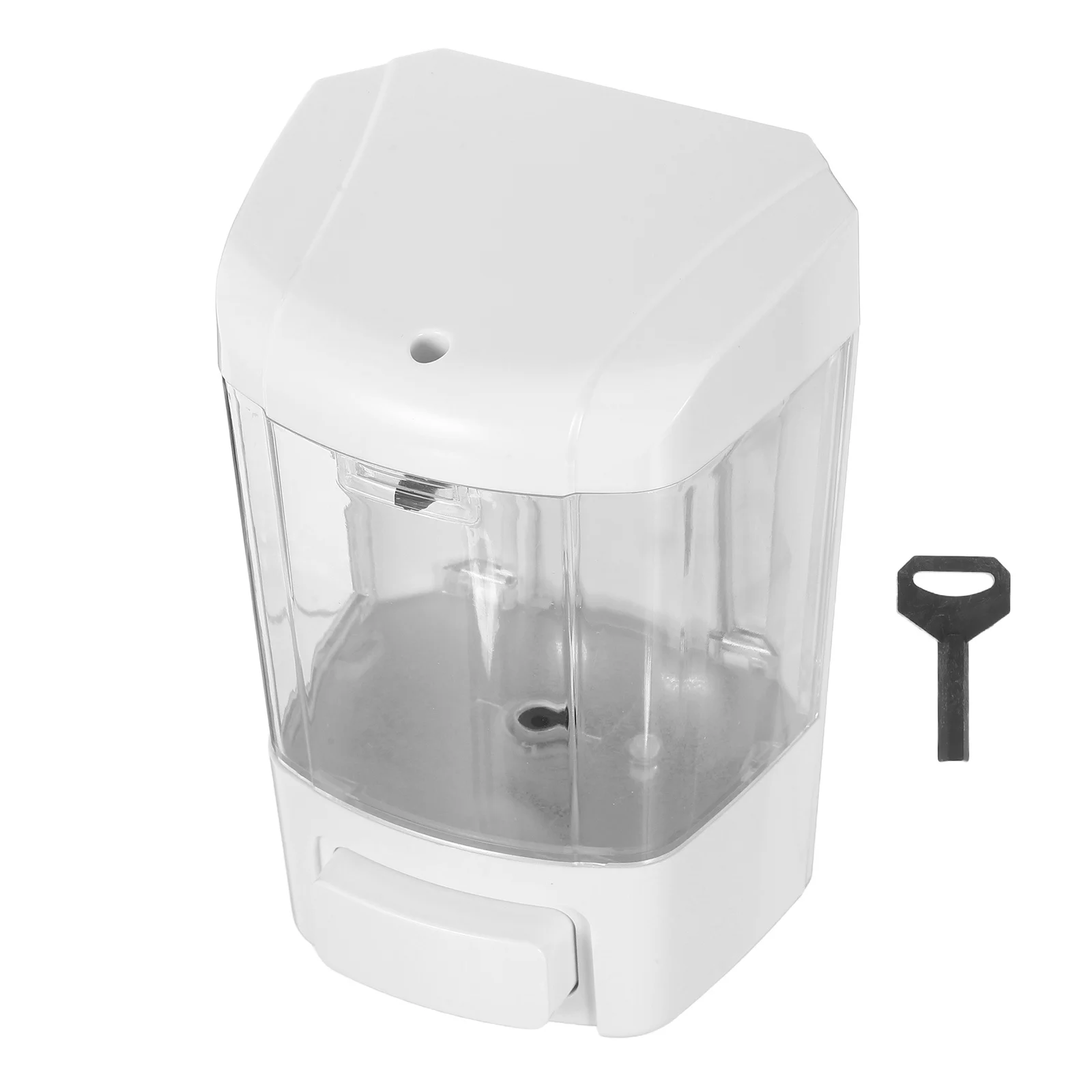 

27 унций, 800 мл, настенный дозатор мыла, ручной насос для ванной комнаты, кухни, отеля, ресторана, шампунь, кондиционер, многоразовая жидкость