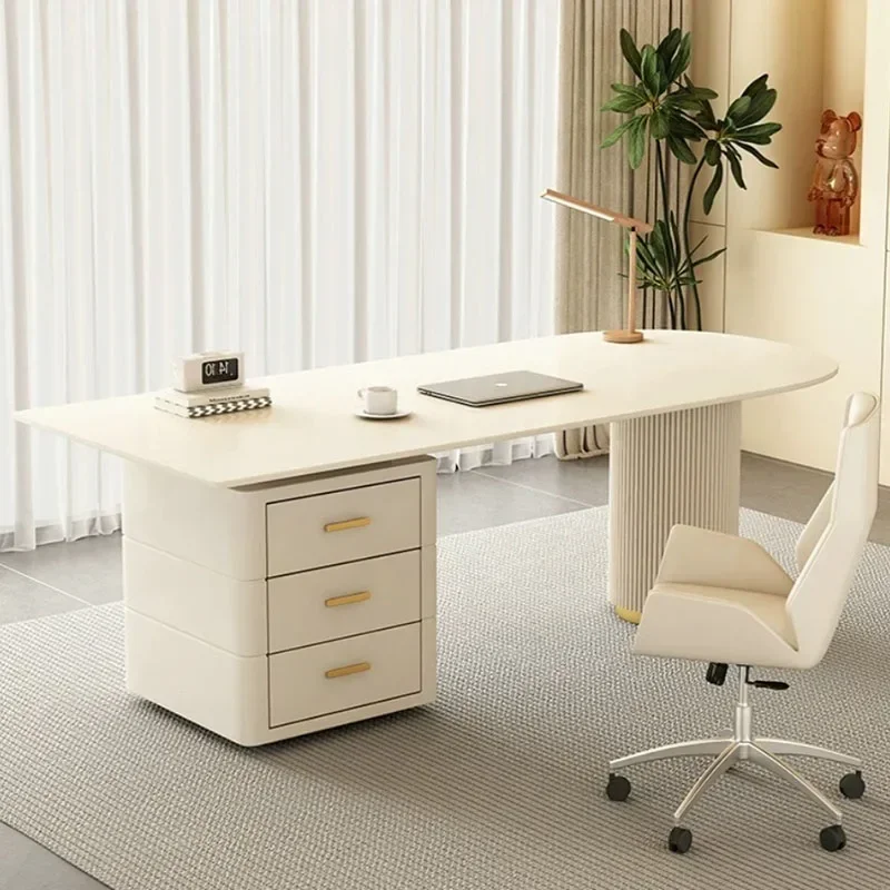 

Motion Desk Auxiliary Design Office Table Computer Offices Desks White Work Tables Furniture Economic Room Shelves Modern Home