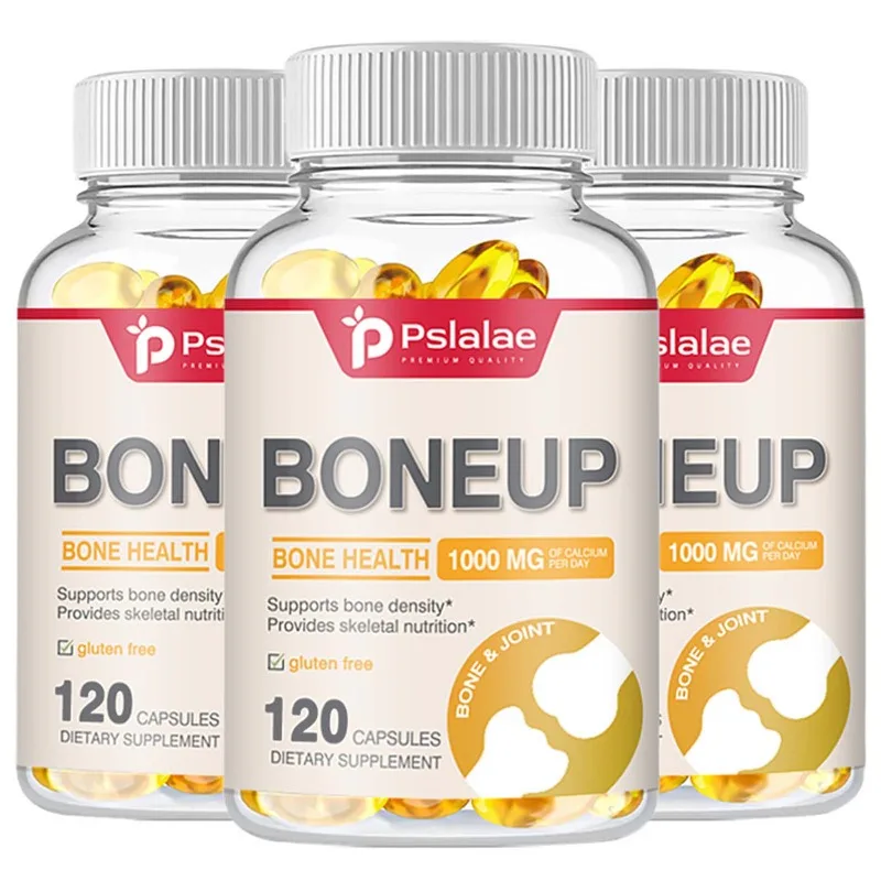 

Boneup Supplement for Bone Support and Bone Nutrition - Natural Vitamins D3, K2 (MK-7) and Calcium