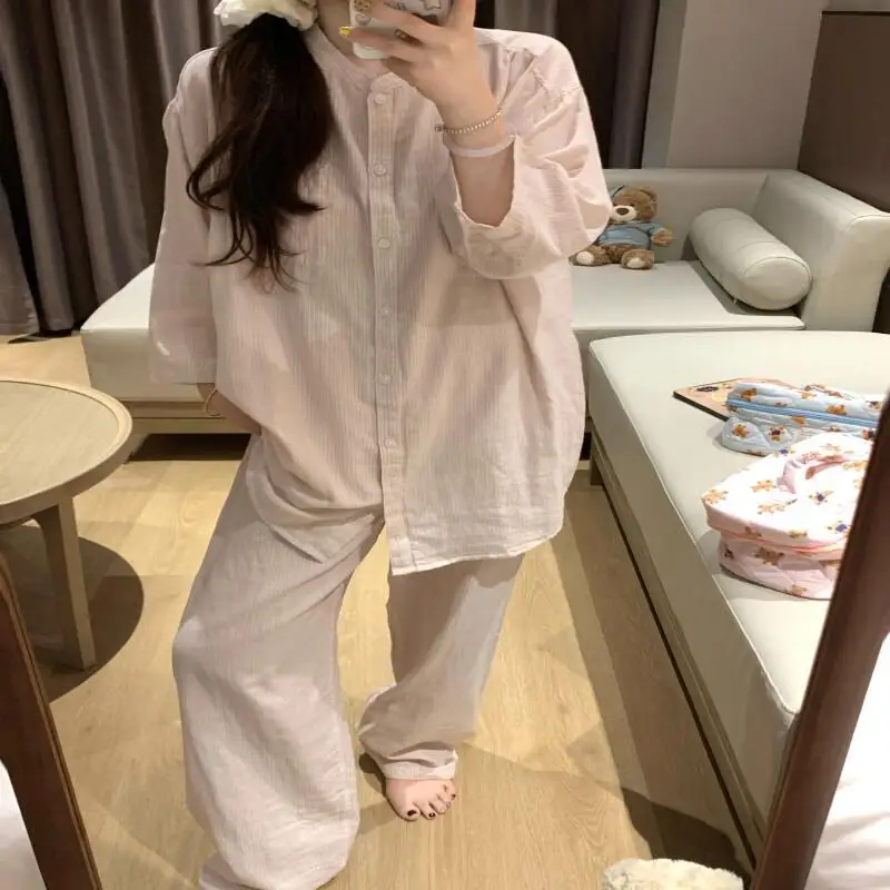 

Сексуальный пижамный комплект, студенческий повседневный комплект из 2 предметов с героями мультфильмов, женская одежда, два комплекта, женские комплекты, осенние элегантные брючные костюмы, спортивный костюм