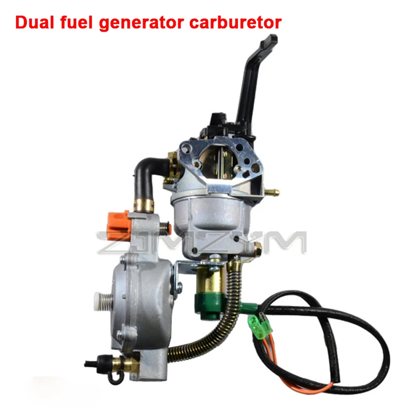 LPG Conversion Kit Fit GX390 GX420 188F 190F 5KW 6.5KW 7KW 8KW Gasoline Generator 13HP 15HP CNG MANUAL CHOKE Dual FUEL Carb