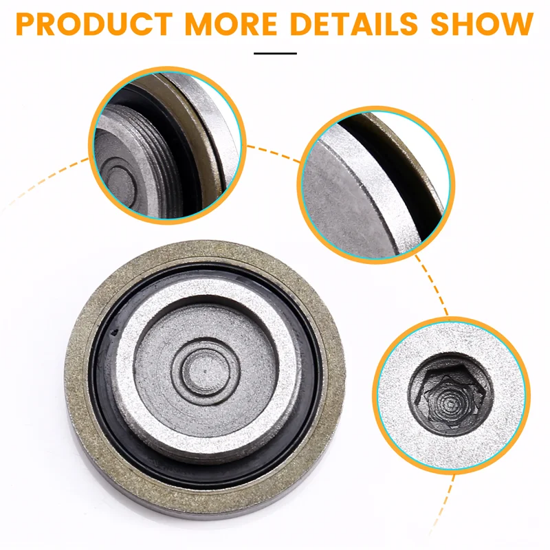 

A33K-Car Camshaft Seal Gear Cover Plug W710954-S430 1345739 For Ford Focus Kuga B-Max S-Max C-Max Fiesta Timing Gear Plug