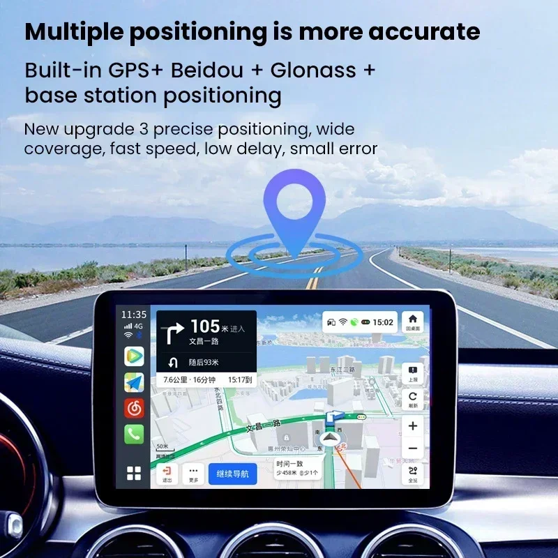 CarlinKit Android 11 Plus Wireless Android Auto CarPlay 4+64G Mini Ai Box TV Box 8-core Wired CarPlay SIM 4G LTE GPS Fast Ship