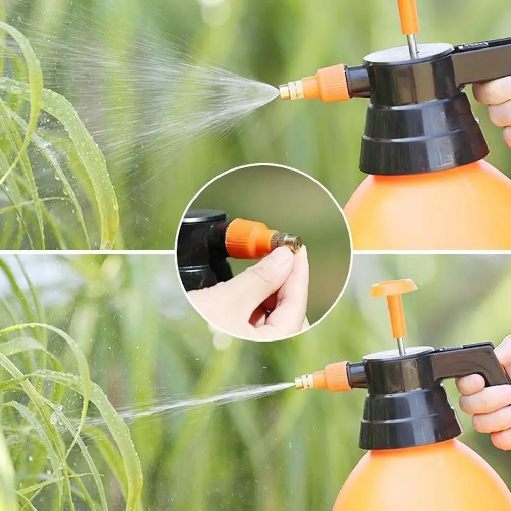 0,8/1,5/2/3L Garten-Drucksprüher Tragbarer Handpumpen-Sprüher Gießkanne mit Verstellbarer Düse für Garten und Rasen, 2 Sprühmodi – Detail 11