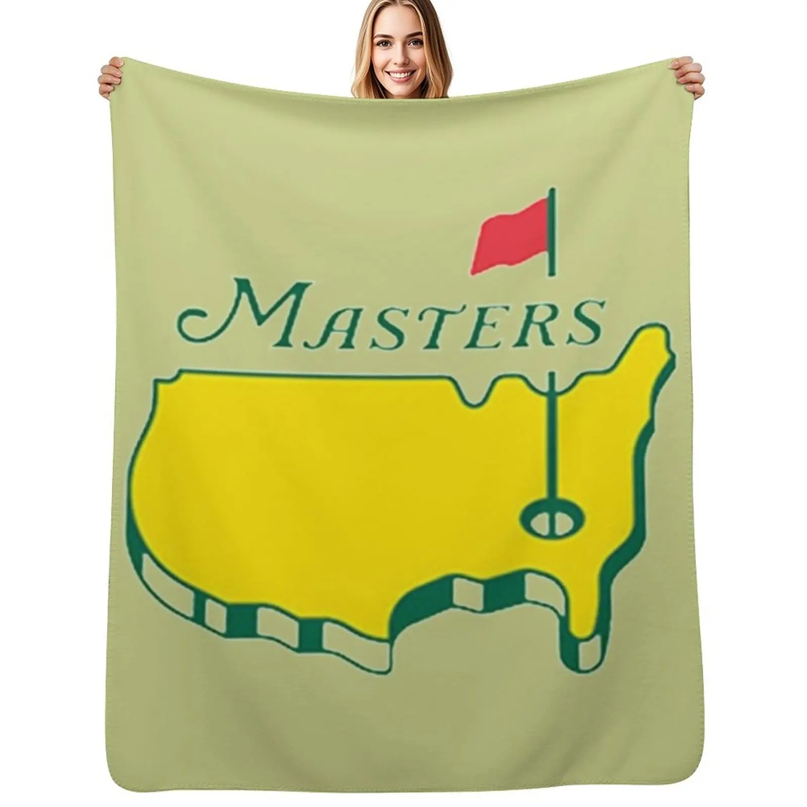 

golf pga Throw Blanket Compact Warm Blanket for Car Road Trip