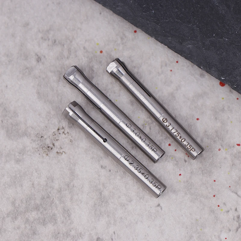 

1Pcs 2.35mm 3.0mm 3.175mm Electronic Grinding Machine Clamping Engraving Chuck Reducer Collet Adapter Drill Converter Accessory
