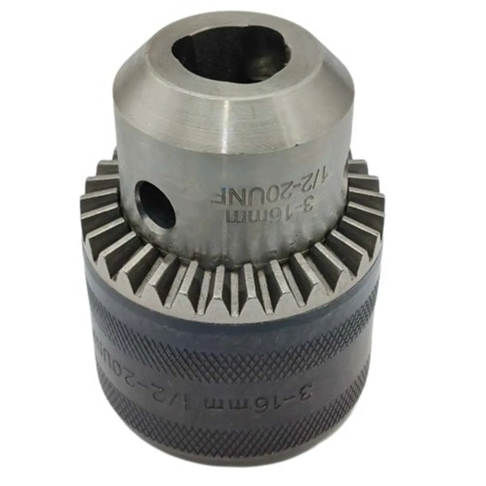 Metal Drill Chuck Drill Chuck For Drilling Operations Long Lasting Performance Wear Resistant For DWE1622K Grey