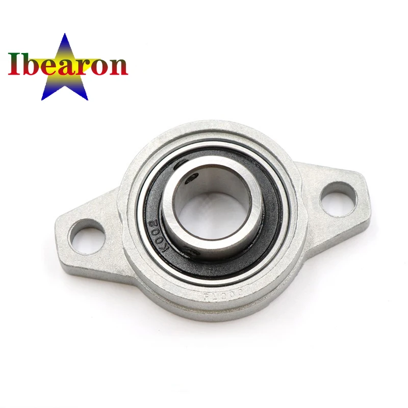 1PCS KFL004 Rhombic Insert Bearing With Housing Voron 3D Printer Part CNC Bearing Zinc Alloy