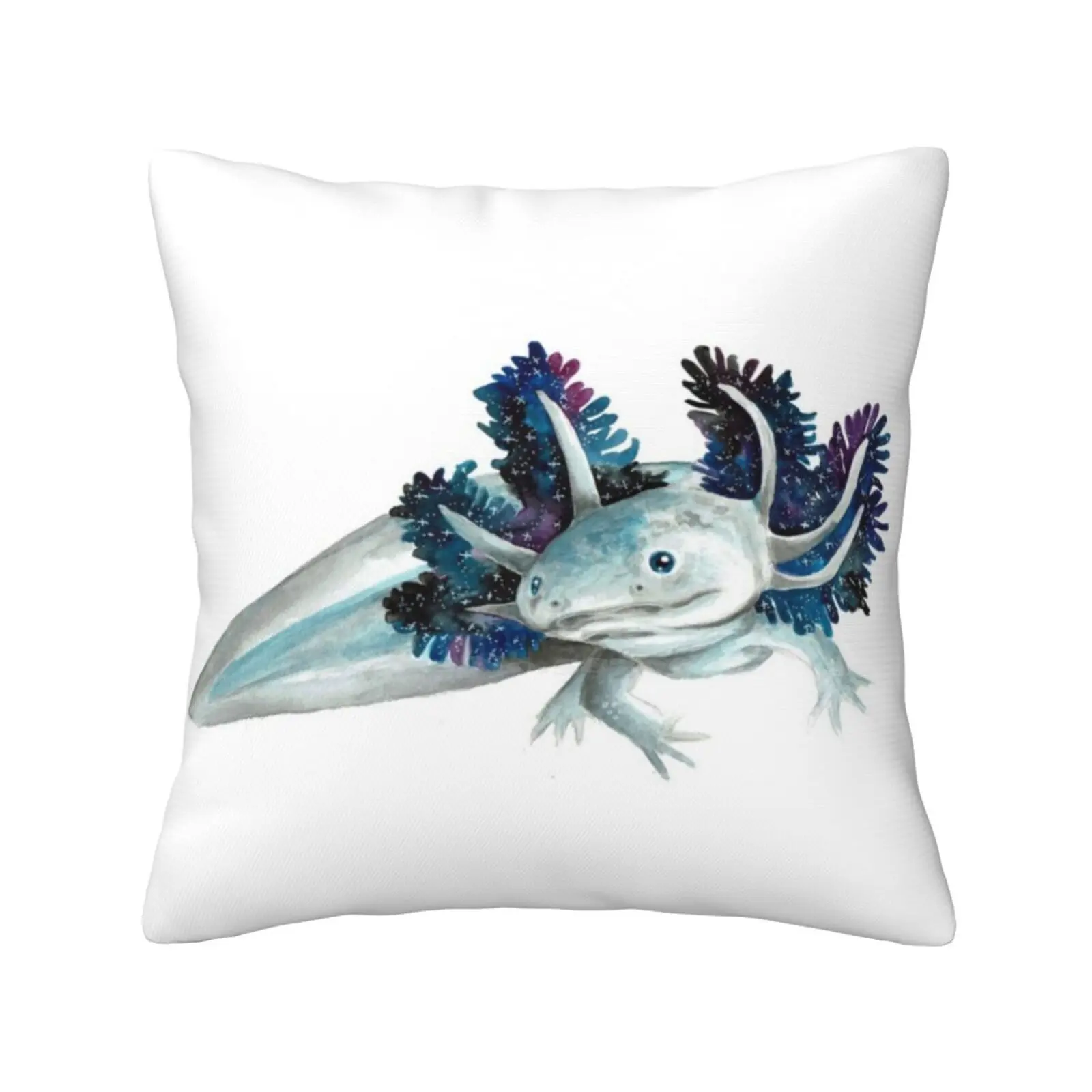 Cosmic Axolotl Pillowslip Pillowcase Pet Axolotl Axie Galaxy Unique Axolotl Art Axolotl Pet Ashley