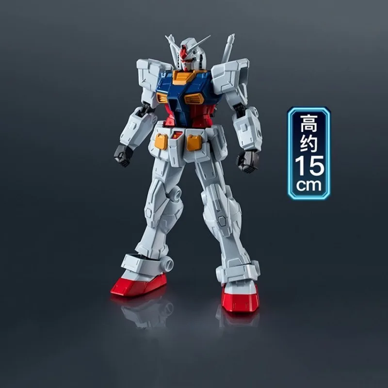 Bandai Genuine GU BARBATOS  RX-78-2 BURNING GUNDAM RENEWAL Anime Action Figure Collectible Model Toys Ornaments Gift Children