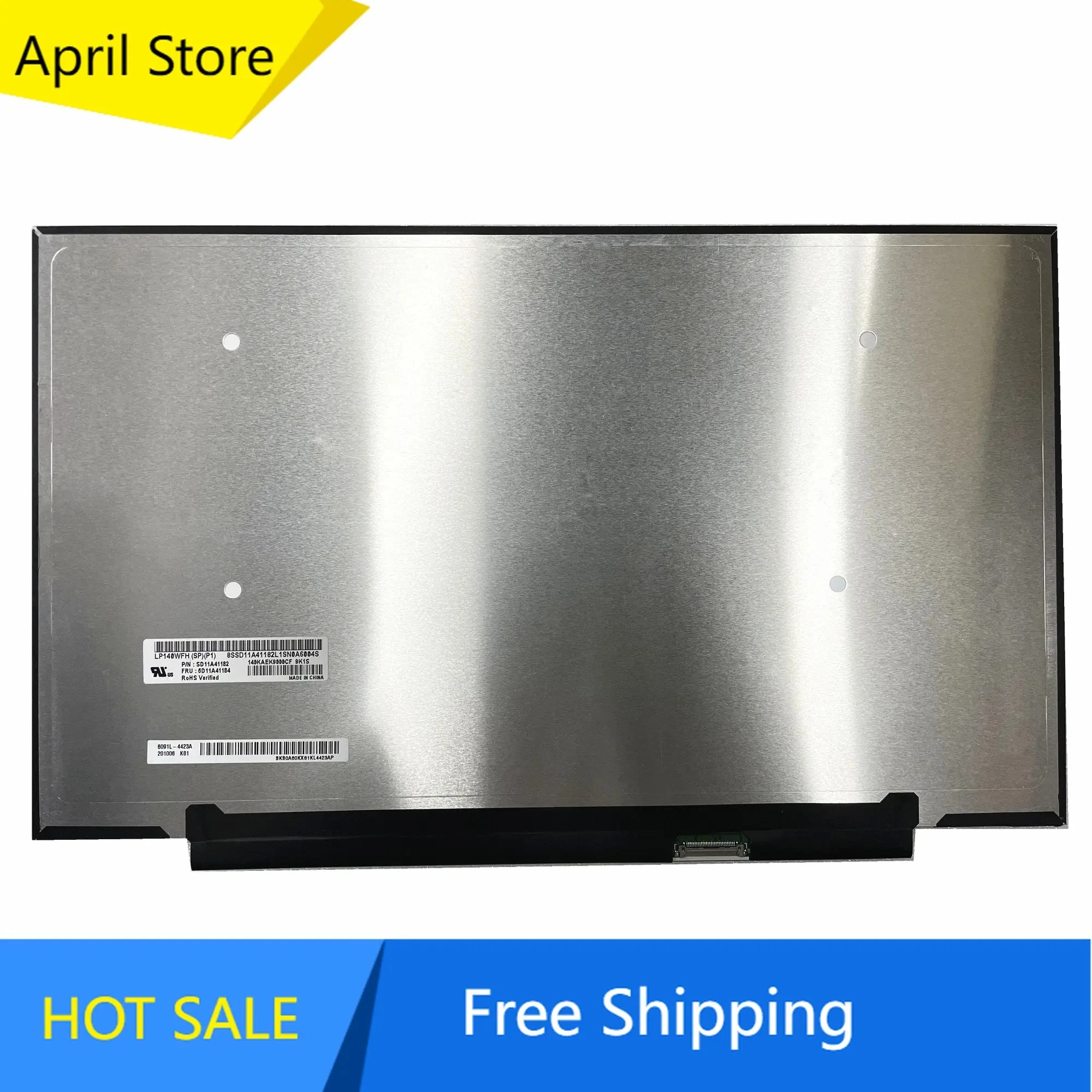 LP140WFH-SPP1 14.0'' IPS Laptop LCD Screen Panel Matrix 1920*1080 EDP 30 Pins