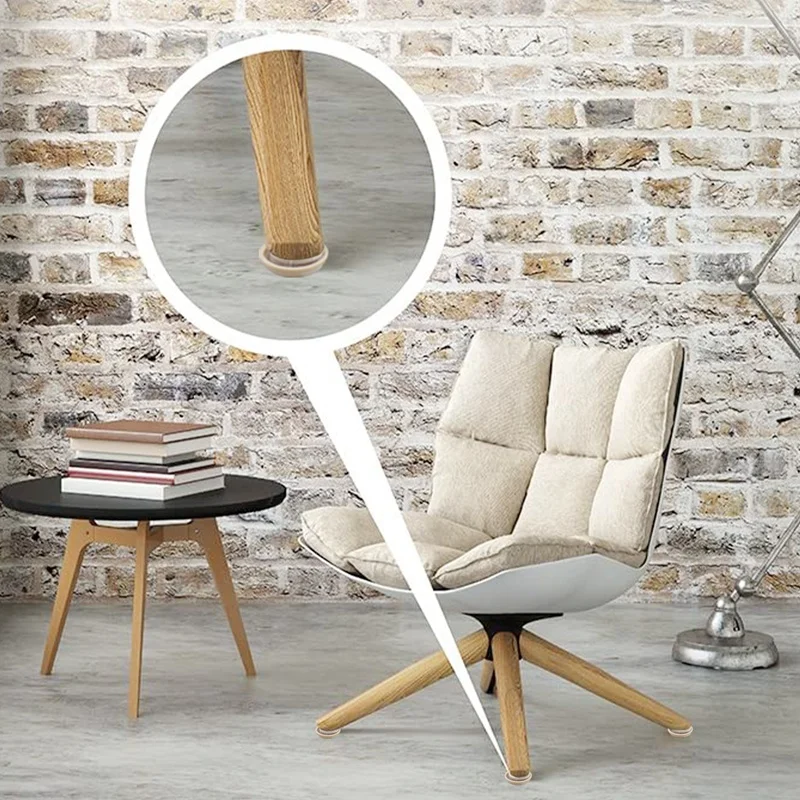 مزلقات أثاث مستديرة من PORK، وسادة متحركة شراعية قابلة لإعادة الاستخدام لسهولة نقل الأثاث الثقيل على سطح سجادة الأرضية